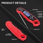 HomeLyfe Instant Read Digital Meat Thermometer