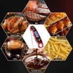 HomeLyfe Instant Read Digital Meat Thermometer