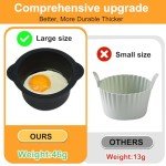 Silicone Ramekins for Air Fryer, 3-Pack