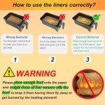 120PCS Air Fryer Liners for Ninja XL Models