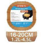 100PCS Square Air Fryer Parchment Paper Liners