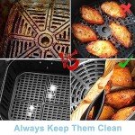 100PCS Square Air Fryer Parchment Paper Liners