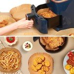 100PCS Square Air Fryer Parchment Paper Liners