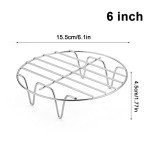 Pomurom Stainless Steel Air Fryer Rack Set
