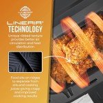 Tower Square Air Fryer Tray with Divider - 2.5L