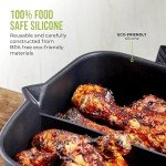 Tower Square Air Fryer Tray with Divider - 2.5L