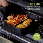 Tower Square Air Fryer Tray with Divider - 2.5L