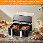 IRENOS® 8QT Silicone Air Fryer Liners (2-Pack)