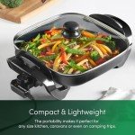 Emperial 1500W Multi-Function Electric Frying Pan