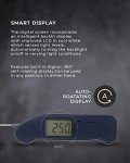 Instant Read Digital Cooking Thermometer - Midnight Blue