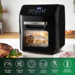 Emperial 12L 1800W Air Fryer Oven with Rotisserie