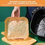 Disposable Air Fryer Paper Liners - 100 Pack