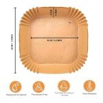 Disposable Air Fryer Paper Liners - 100 Pack