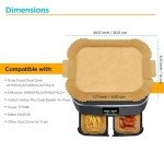 100 Pack Air Fryer Liners for Easy Cleanup