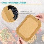 100 Pack Air Fryer Liners for Easy Cleanup