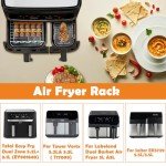 Air Fryer Rack Set for Tefal & More