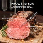 DOQAUS Bluetooth Meat Thermometer with Smart App Control