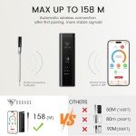 DOQAUS Bluetooth Meat Thermometer with Smart App Control