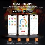 DOQAUS Bluetooth Meat Thermometer with Smart App Control