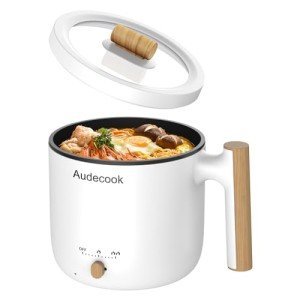 Audecook 1.8L Electric Hot Pot & Mini Cooker