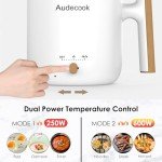 Audecook 1.8L Electric Hot Pot & Mini Cooker