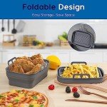 Silicone Air Fryer Liners for Ninja Dual Pot