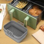 Silicone Air Fryer Liners for Ninja Dual Pot