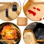 100PCS Ninja Double Stack Air Fryer Liners