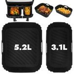 Air Fryer Silicone Liners - 2 Pack