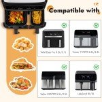 Air Fryer Silicone Liners - 2 Pack