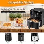 3-Layer Air Fryer Rack with Feet and Clips