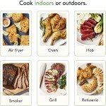 Smart Wireless Meat Thermometer with Ultra-Thin Probe