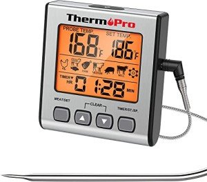 ThermoPro TP16S Digital Meat Thermometer with Timer