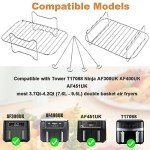 Stainless Steel Air Fryer Rack Set for 7.6L-9.5L
