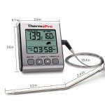 ThermoPro TP16S Digital Meat Thermometer with Timer