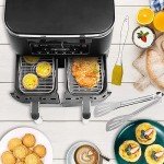 Stainless Steel Air Fryer Rack Set for 7.6L-9.5L