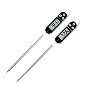Digital Meat Thermometer with Auto-Off Feature - 2 Pack