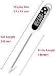 Digital Meat Thermometer with Auto-Off Feature - 2 Pack
