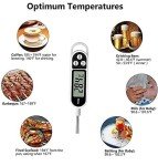 Digital Meat Thermometer with Auto-Off Feature - 2 Pack