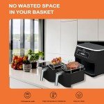 Easyki 8-Piece Silicone Liner Set for Air Fryers