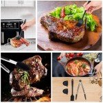 Easyki 8-Piece Silicone Liner Set for Air Fryers