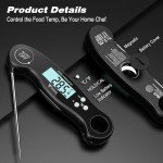 DOQAUS Instant Read Digital Meat Thermometer