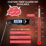 Cirycase Digital Instant Read Meat Thermometer