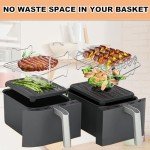 14-Piece Air Fryer Rack Set with Skewers