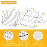 Ninja Dual Air Fryer Compatible Stainless Steel Racks