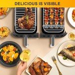 Ninja Dual Air Fryer Compatible Stainless Steel Racks