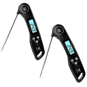 DOQAUS Instant Read Meat Thermometer 2-Pack