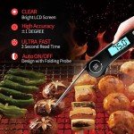 DOQAUS Instant Read Meat Thermometer 2-Pack