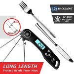DOQAUS Instant Read Meat Thermometer 2-Pack