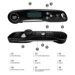 DOQAUS Instant Read Meat Thermometer 2-Pack